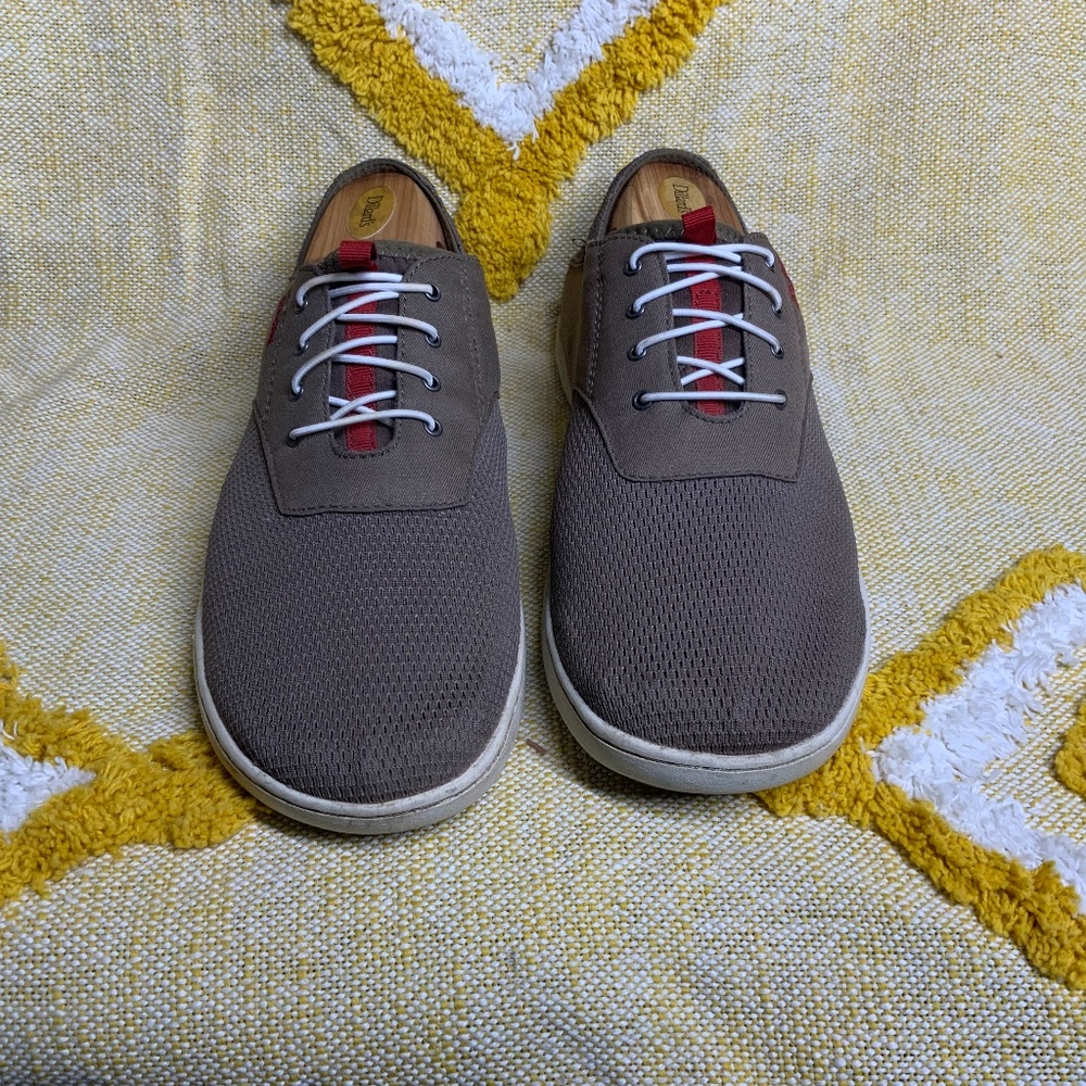 Olukai Nohea Moku Sneakers Men's No Tie Boat/Land Shoe SIZE 9.5